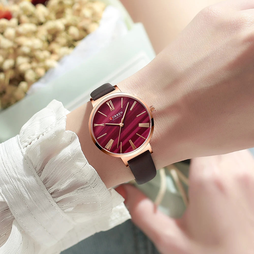 Luxury Simple Quartz Stainless Steel Wristwatch