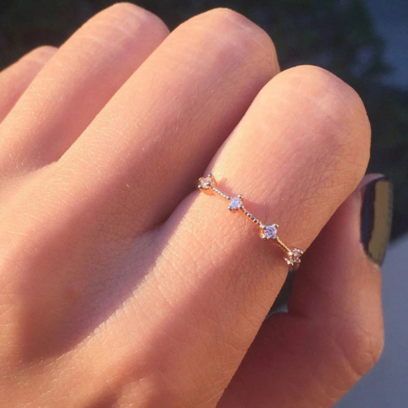 Little Heart Thin Rings