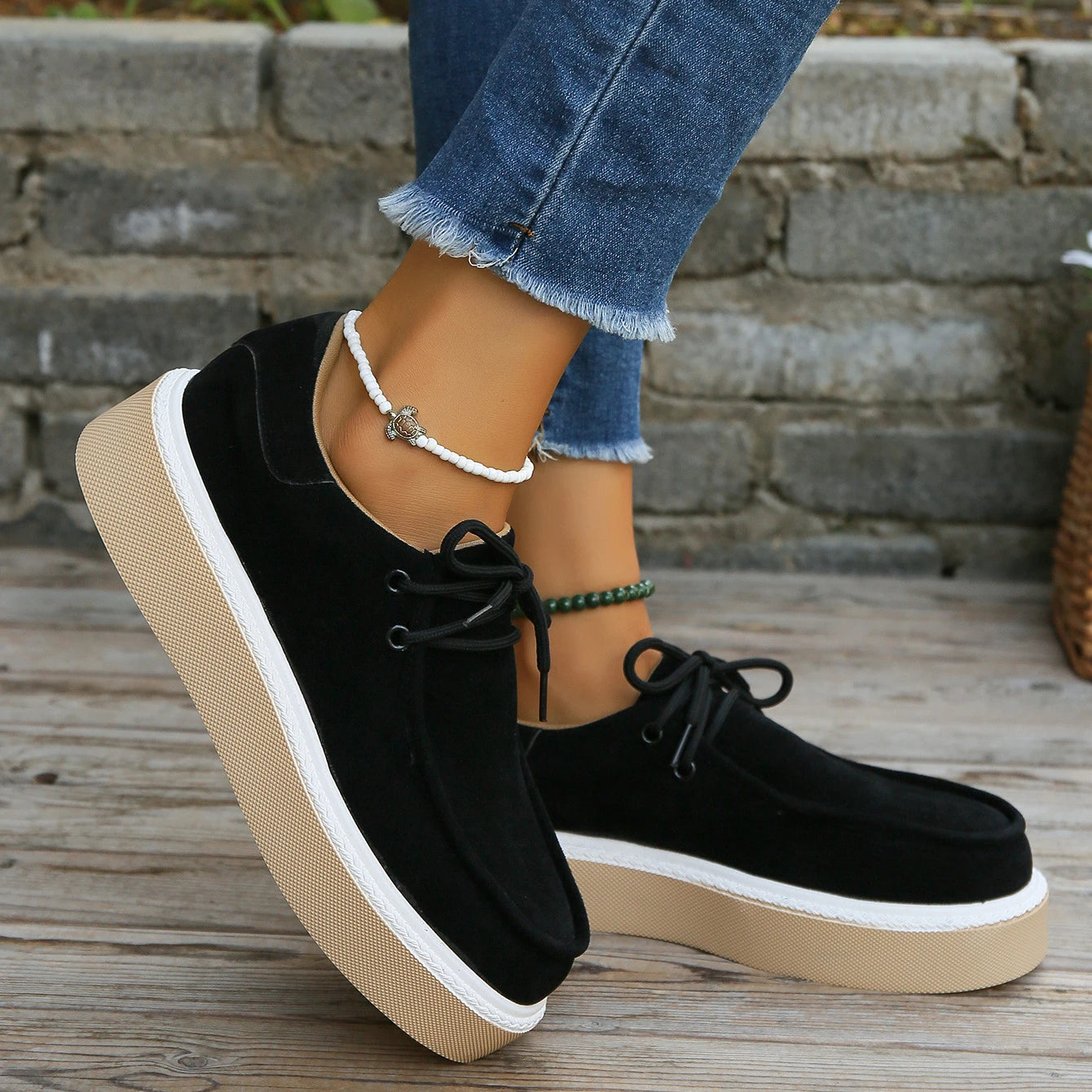 Women's Comfort Breathable Suede Sneakers