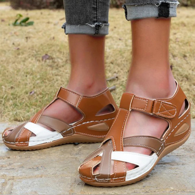 Women Low Heels Summer Sandals