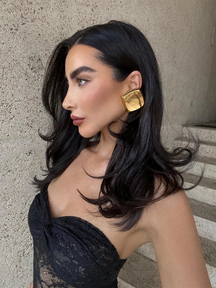 Women Strapless Backless Sexy Dress