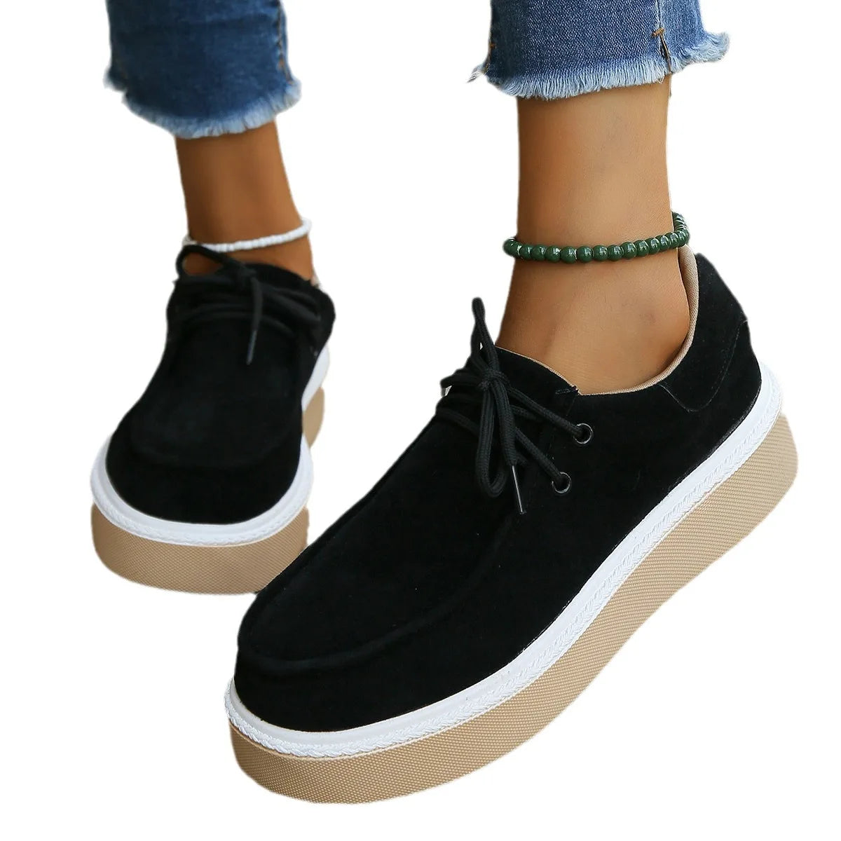 Women's Comfort Breathable Suede Sneakers