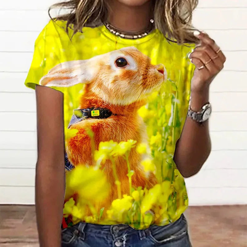 3D Funny Women's T Shirt