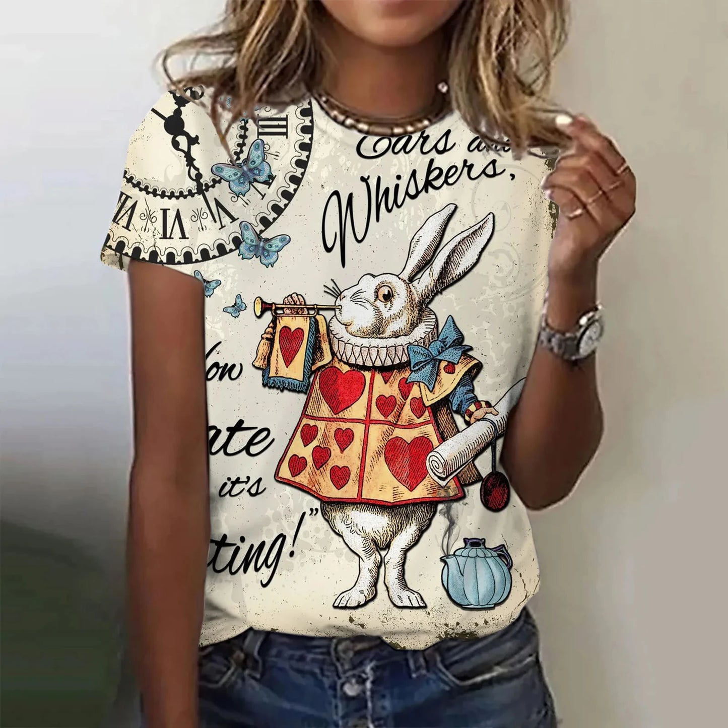 3D Funny Women's T Shirt