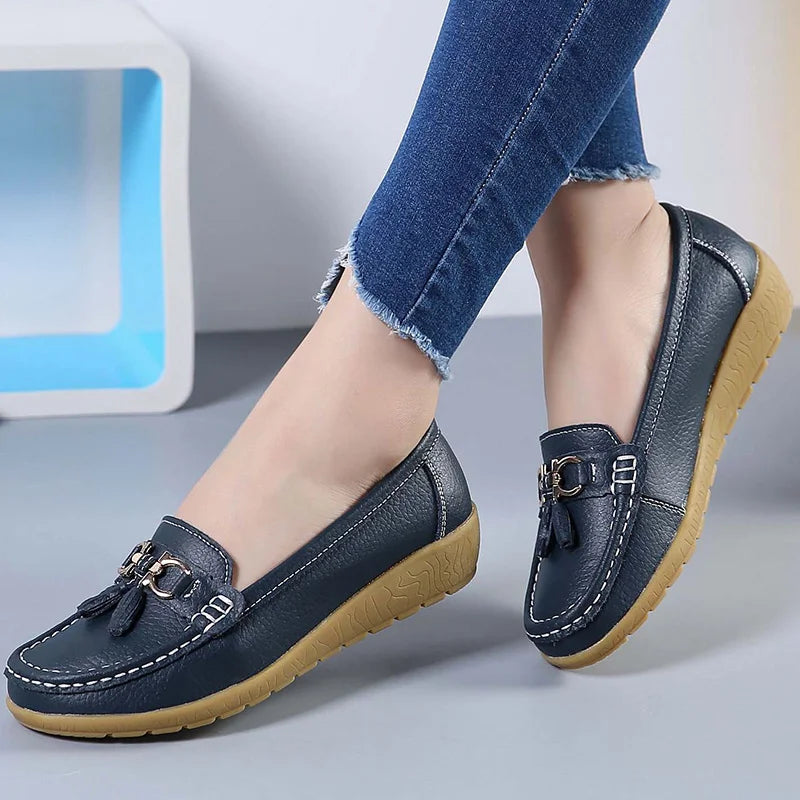 Women Shoes Slip On Loafers