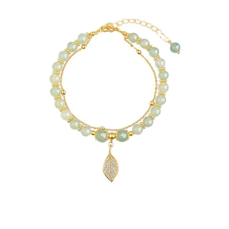 Green Hetian Jade Bracelet