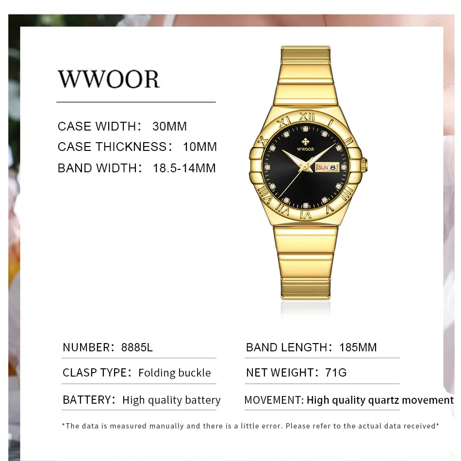 Elegant Fashion Diamond Ladies Watch