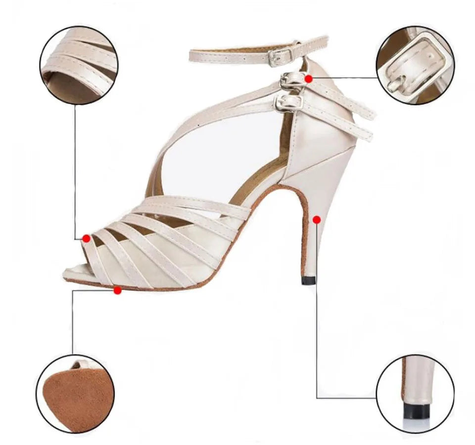 Women Latin Ballroom Dance Sandals