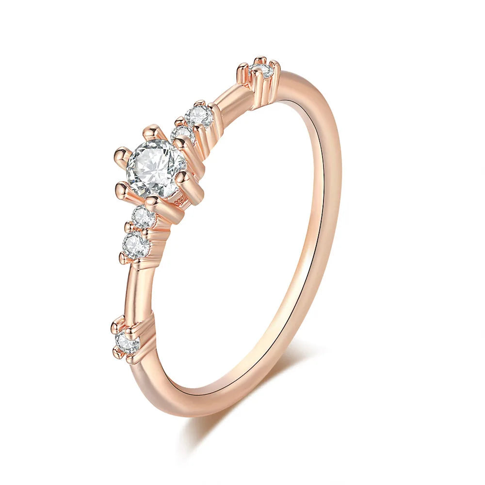 Little Heart Thin Rings
