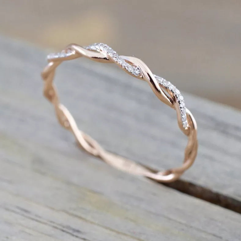 Ins Tide Adjustable Stainless Steel Rings