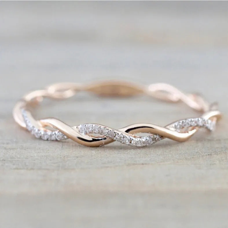 Ins Tide Adjustable Stainless Steel Rings