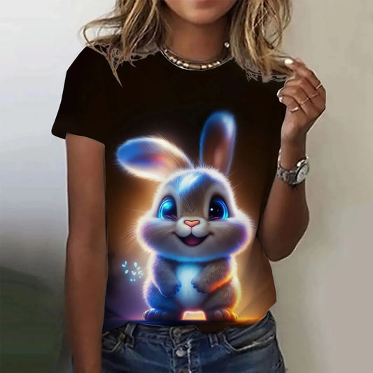 3D Funny Women's T Shirt