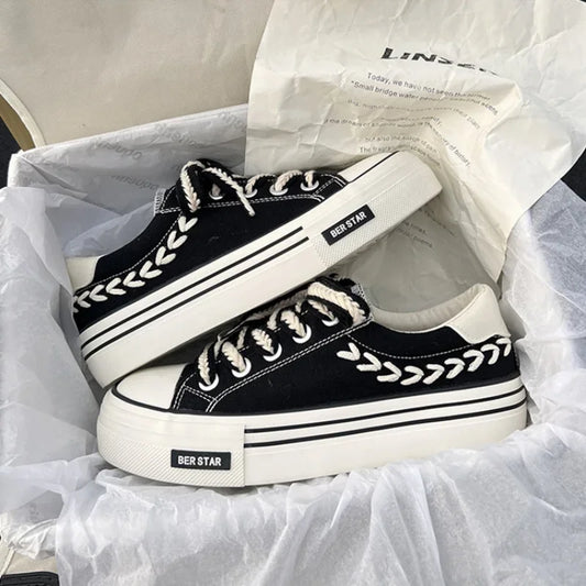 Women Platform Canvas Shoes