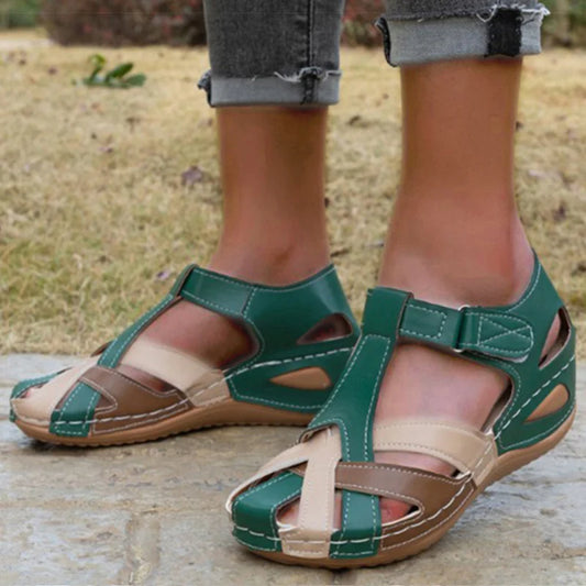 Women Low Heels Summer Sandals