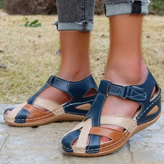 Women Low Heels Summer Sandals
