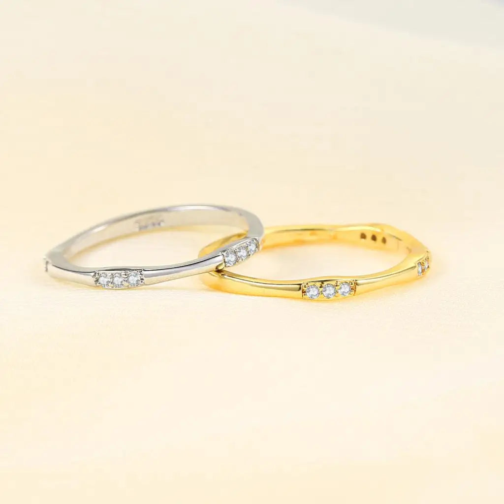 Little Heart Thin Rings