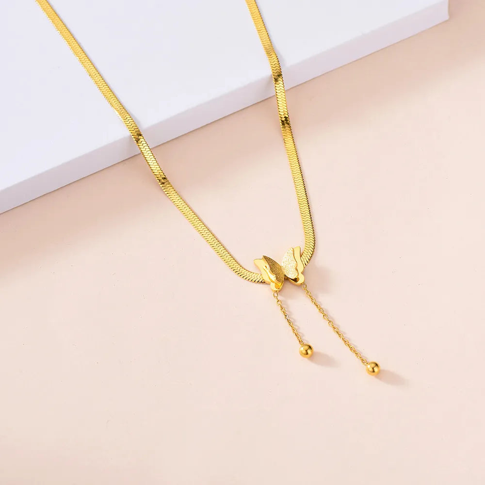 Vintage Butterfly Necklace